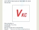 Giấy chứng nhận đăng ký nhãn hiệu Vkc